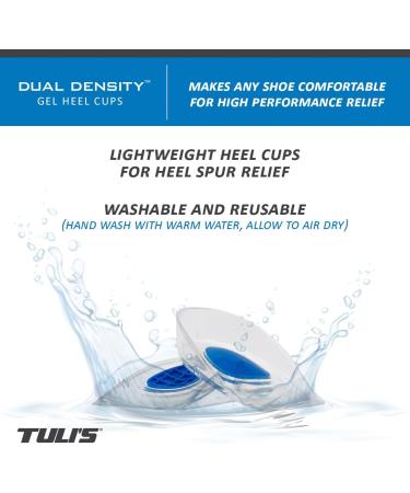 Buy Tuli's Polar Bears Dual Density Heel Cups - Extra Large for Heel Spurs Relief | International Shipping Available - Buy Online on GoSupps.com