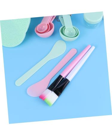 Housoutil 2 Mixing Sticks Applicator Cosmetic Spatula Silicone Spoon Spatula Silicone Brush Mixing Spoon Cream Stick Care Makeup Brush medium As Shown - Buy Online on GoSupps.com