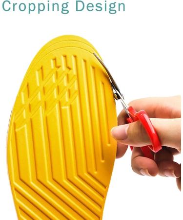 Over-Pronation Corrective Insoles for Men & Women | Flat Feet Bow Legs Support | Size 43-44 - Buy Online on GoSupps.com