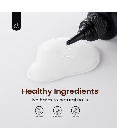 Beetles Rhinestone Glue for Nails - 45ML Clear Super Strong Adhesive | No Brush Needed Nail Art Gel for Glitter Diamonds & Jewels - Buy Online on GoSupps.com