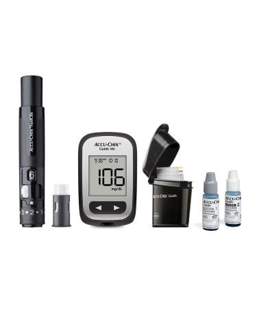 Accu-Chek FastClix Glucose Monitor Kit for Diabetic Blood Sugar Testing: Guide Me Meter FastClix Lancing Device & 108 Lancets 100 Guide Test Strips and Control Solution (Packaging May Vary) FastClix Starter Kit - Buy Online on GoSupps.com