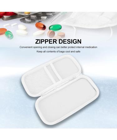 Insulin Cooler Bag Insulin Pen Case Canvas Portable Light Weight Zipper Design for Travel /516 (Color : Type a) - Buy Online on GoSupps.com