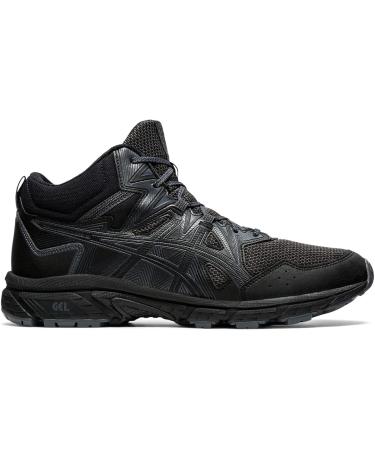 ASICS Men's Gel-Venture 8 Mid Top Running Shoes 10.5 - Black/Black - Buy Online on GoSupps.com