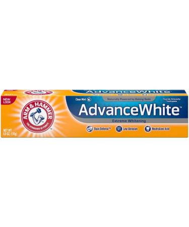 Arm and Hammer Advance White Extreme Whitening with Stain Defense 6 Oz
