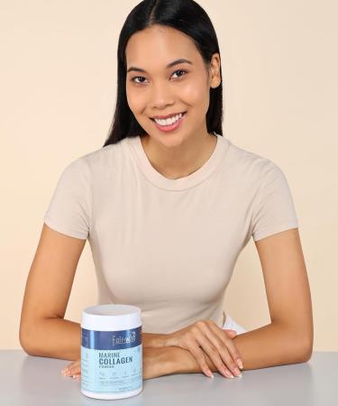 Glow Marine Collagen Powder With Biotin & Vitamin C For Skin Radiance - Buy Online on GoSupps.com