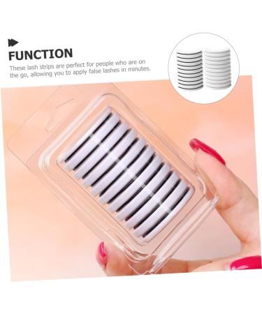 Angoily 4 Boxes Self Adhesive Eyelash Adhesive Strip Self Adhesive Eyelashes Lash Strips Glue Clear False Eyelashes Eyelash Strips Eye Lashes Extensions Strips Jelly Extend Resin Glue Bulk - Buy Online on GoSupps.com