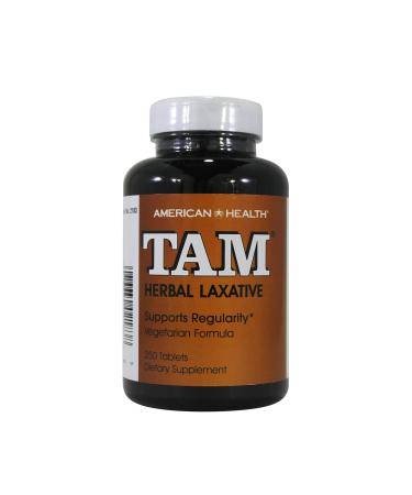 American Health Tam Natural Herb Laxative 250 Tablets - 2 Pack - Buy Online on GoSupps.com