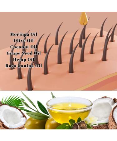 Aravenel Hair Follicle Stimulator: 2Fl Oz Hair Growth Oil Rich in Vitamins, Grape Seed Oil & Hemp Oil Serum for Scalp - Stimulates Regrowth - Buy Online on GoSupps.com