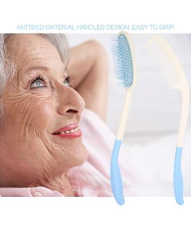 1Pcs Long Handle Soft Comb - Ergonomic Anti-Slip Design for Easy Reach - Buy Online on GoSupps.com