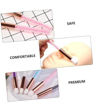 Baluue 2pcs Nose Brush Fluff Eyeshadow Brush Nose Shadow Brush Soft Eyeshadow Brush Aluminum Tube Pink - Buy Online on GoSupps.com