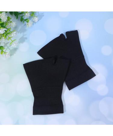 EXCEART Cuff Gloves - 2 Pairs Thermal Compression Sleeves & Thumb Protectors for Sports & Wrist Support - International Shipping Available - Buy Online on GoSupps.com