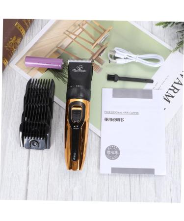 Beaupretty Professional Hair Clippers Hair Cutting Kit Mens Hair Clippers Hair Clippers for Men Professional Hair Trimmer for Men Rechargeable Hair Clipper Electric Man Pet - Buy Online on GoSupps.com