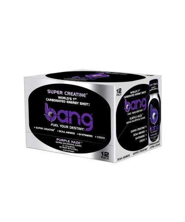 VPX Bang Energy Shots, Purple Haze, (24 Pack)