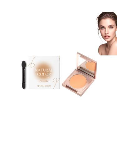 homomdy Colored Clay CC Undereye Corrector Moisturizing color corrector makeup with brush waterresistant lightweight formula reduces fine lines and pores for a beautiful finish natural