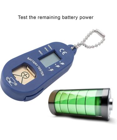 LAMELLIS 2X Button Battery Tester Keychain Pocket Portable and Battery Tester to Check Remaining Battery Power - Buy Online on GoSupps.com