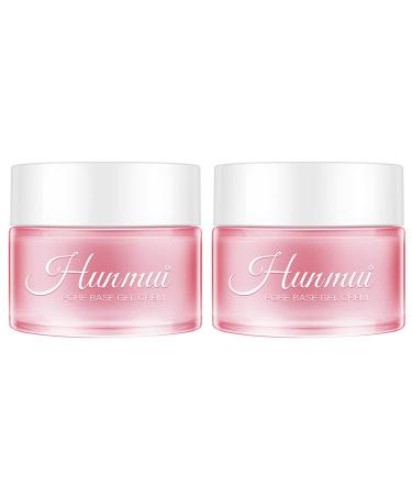 Zanlion 2021 New Summer Magical Perfecting Base Face Primer Under Foundation for Red Face Hunmui Face Primer Pore Base Gel Cream Invisible Pores Face Primer MakeUp Matte Base (2 PCs)