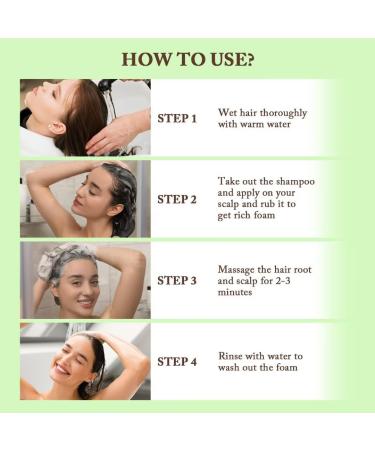 Ginger Plant Extract Hair Shampoo - Nourishing & Revitalizing (2 Boxes) | International Shipping Available - Buy Online on GoSupps.com