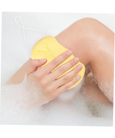 Premium Konjac Bath Sponge - Back Scrubber & Body Cleaning Tool for Home Bathing - Buy Online on GoSupps.com