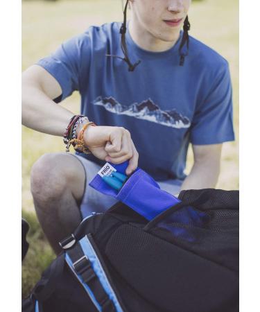 FRIO Eye Drop Cooling Wallet | Reusable Medication Cooler - Burgundy | Up to 45 Hours Cool Time - No Freezing Required - Buy Online on GoSupps.com