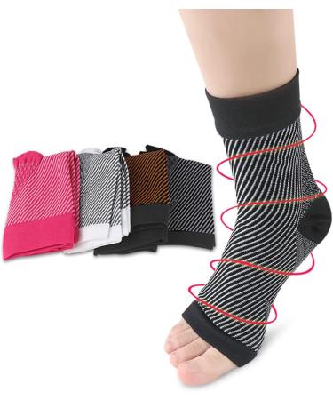 Buy Healeved Ankle Brace Sleeve - Support for Running Soccer & Fitness | Pressurized Ankle Protector - White - Buy Online on GoSupps.com