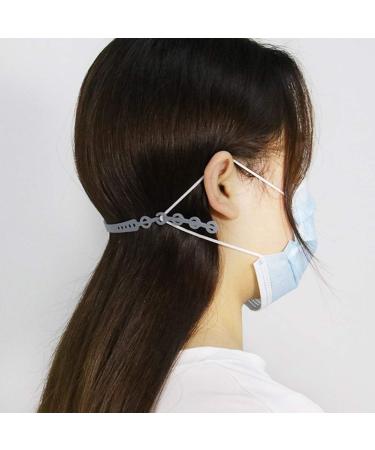Adjustable Silicone Mask Band Extension - 8PC Earsaver Anti-Gnawing Holder Hook for Ultimate Comfort - Buy Online on GoSupps.com