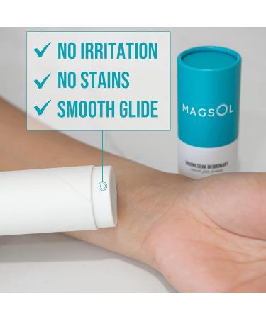 MAGSOL Plastic-Free Natural Deodorant for Women - 100% Aluminum Free Baking Soda Free Plastic Free - 2.8 oz (Lavender) - Buy Online on GoSupps.com