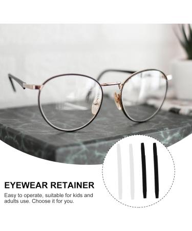 Lalafina Anti-Slip Silicone Glass Holder - 10 Pairs of Slide-Resistant Glasses Slippered Foot Covers | Durable Comfortable Ear Holsters for Secure Glasses Handling - Buy Online on GoSupps.com