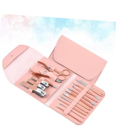 SHERCHPRY Clippers Set Nail Trimmer Nail Nail Clippers Manicure Tool Nail File Rose Gold 14.5X11X3CM Golden - Buy Online on GoSupps.com