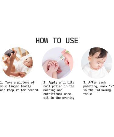 Stop Nail Biting with Double-Action Anti Nail Biting Polish - Clear Varnish for Kids & Adults Dual-Ended Stop and Grow Nail Biter Stopper - Buy Online on GoSupps.com