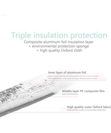 LaMure Cartoon Milk Bottle Insulation Bag - Portable Travel Warmer for Baby Feeding Bottles - Blue 22x8 cm - Pack of 1 - Buy Online on GoSupps.com