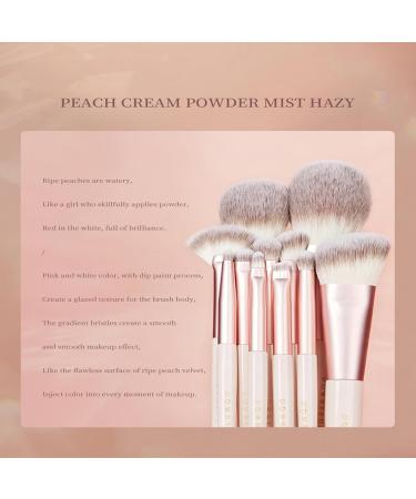 RIJAHO Makeup brush gift set: 11 piece professional makeup brush advanced synthetic kabuki brush set foundation make-up powder blusher eye shadow concealer high gloss brush mixed makeup brush set - Buy Online on GoSupps.com