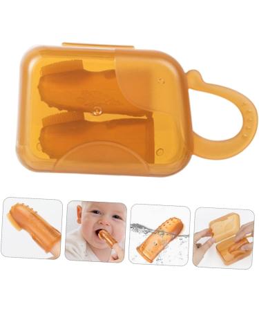 Nano Silver Cartoon Toothbrush Set with Molar Bite Ring - Kids Teeth Cleaning Tool for Optimal Oral Care - Buy Online on GoSupps.com