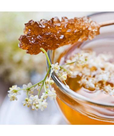 L.W.C. Michelsen Rumkandis with Vanilla Rod - 250g | Fruity-Sweet White Kandis for Tea Lovers | Pure Natural Flavor - Buy Online on GoSupps.com