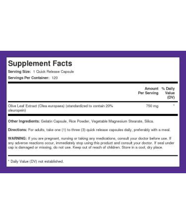 Piping Rock Olive Leaf Extract 9000mg | 120 Capsules | High Oleuropein Content | Herbal Supplement - Buy Online on GoSupps.com