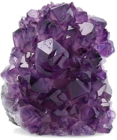Natural Crystal Rough Stone Crafts Small Size Natural Purple Amethyst Quartz Stone Cluster Geode 1PC 150g-200g - Buy Online on GoSupps.com