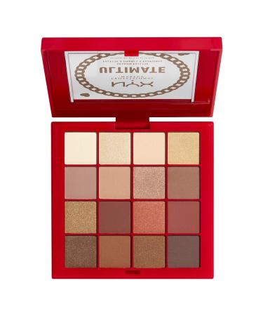 NYX Ultimate Shadow Palette - Warm Neutrals | Gift Pack from PROFESSIONAL MAKEUP - Buy Online on GoSupps.com