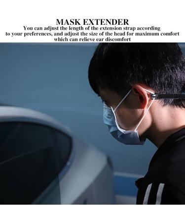 Buy Tafaftl 12 pc Adjustable Mask Holder Strap - Elastic Extension for Comfortable Fit on All Head Sizes - International Shipping Available - Buy Online on GoSupps.com