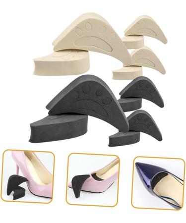 Mobestech 12 Pairs Toe Plug Adjustment Pads - High Heel Cushion Inserts for Women | Shoe Size Reducer & Comfort Mat for Pointed Shoes - Buy Online on GoSupps.com