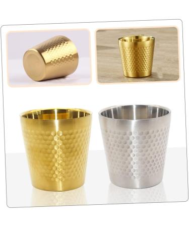 Magiclulu Stainless Steel Shaving Bowl Set - 4 Double-Layer Shaving Cups for Men | Rustproof 304 Foam & Soap | Perfect for International Shipping - Buy Online on GoSupps.com