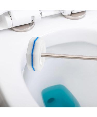 maddd Toilet Wand Kit 30 Pcs Toilet Wand Refill Heavy Duty Practical Toilet Scrubber Quick Clean Bathroom Cleaning Tools Toilet Cleaning Sponge Heads For Bathroom Toilet - Buy Online on GoSupps.com