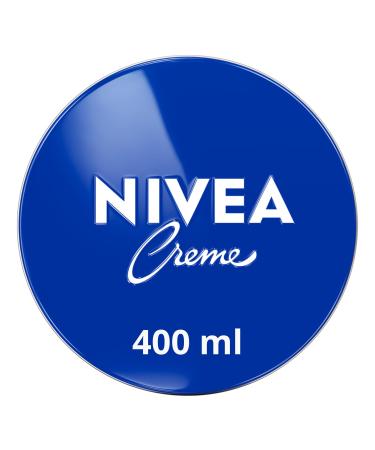 NIVEA Cr me visage corps & mains (1 x 400 ml) cr me hydratante la texture onctueuse enrichie en Eucerit soin hydratant multiusage pour toute la famille