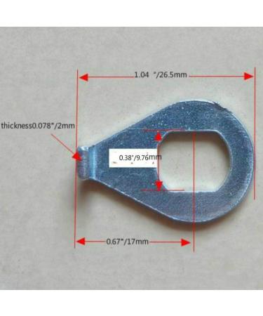 Bike Front Wheel Hub Safety Washer & Retaining Clip Set (4 pcs) | Universal Front Axle Gasket for Hanging Hook - Buy Online on GoSupps.com