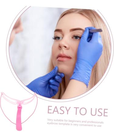 FOMIYES 15 Sets Eyebrow Aid Handheld Eyebrow Template Eyebrows Brow Stencils Major Travel Eyebrow Stickers 1 count (Pack of 1) Pinkx5pcs - Buy Online on GoSupps.com