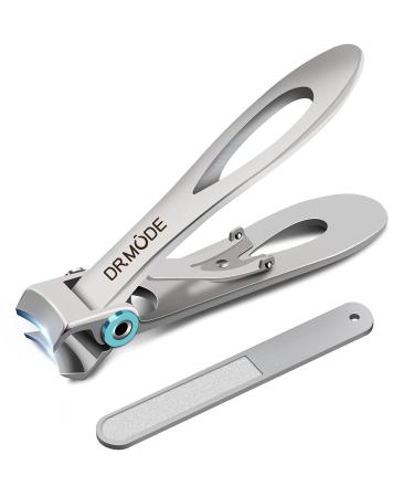 Nail Clippers Set for Fingernail Toenail - DR. MODE Large & Small 2 Pack  Professional Stainless Steel Toe Nail Clippers Nail Cutter, Sharp Travel  Finger Nail Clippers Kit with Case Gifts for