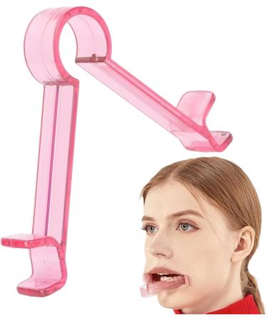 Double Chin Exerciser Jaw Face Slimmer | Face Slimming Trainer Tool Double Chin Exercise Device Portable Mouth Exercise Tool for Lift Skin Pink - Buy Online on GoSupps.com