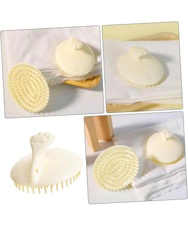 Beaupretty 3PC Shampoo Massager & Scalp Brush - Anti-Hair Loss Wet & Dry Use 9.60x8.20cm - Perfect for Body & Hair Care - Buy Online on GoSupps.com