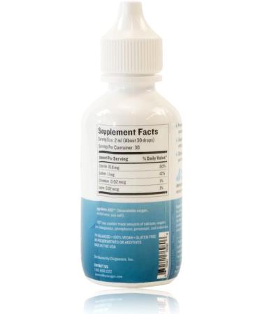 ASO 35% Liquid Oxygen 2 oz - Bio-Available Oxygen-Enhanced Formula | 350,000ppm Activated STABILIZED Oxygen - Buy Online on GoSupps.com