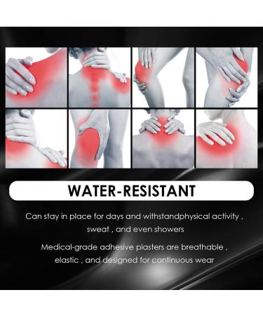 50 Magnetic Acupressure Patches - Waterproof & Breathable Relief for Back Shoulders Neck Joints Elbows Knees | International Shipping Available - Buy Online on GoSupps.com