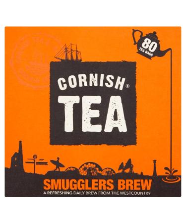 Cornish Tea Company Ltd Smugglers Brew 80 Tea Bags 250g - Buy Online on GoSupps.com
