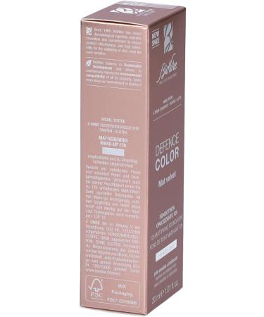  BioNike Bionike Defence Color - 12-hour opaque velvet matte foundation SPF 15 for combination and oily skin - Minimizes pores and imperfections - Matte finish even in high humidity - 30 ml - Buy Online on GoSupps.com